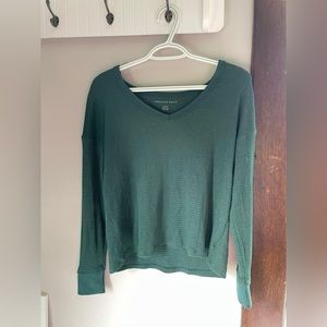 Green American Eagle shirt